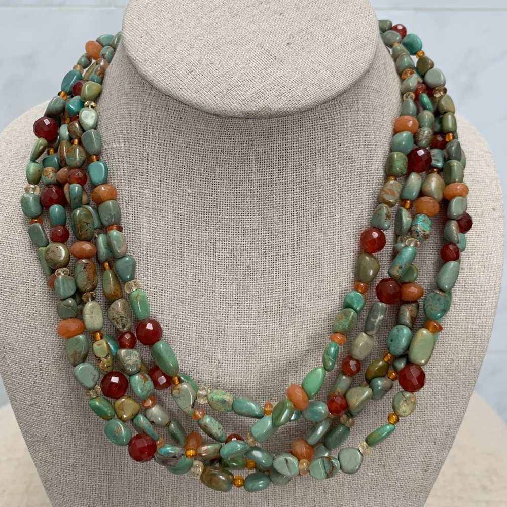Multicolor Beaded Necklace